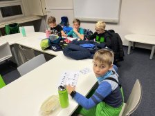 4. schůzka (6.12.)  - bobování, stopy