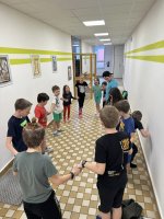 7. schůzka (6.3.) - kinball, morseovka